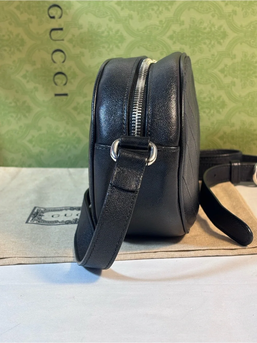 Gucci NM Blondie Black Camera Bag